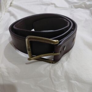 Carhartt Brown Leather Belt